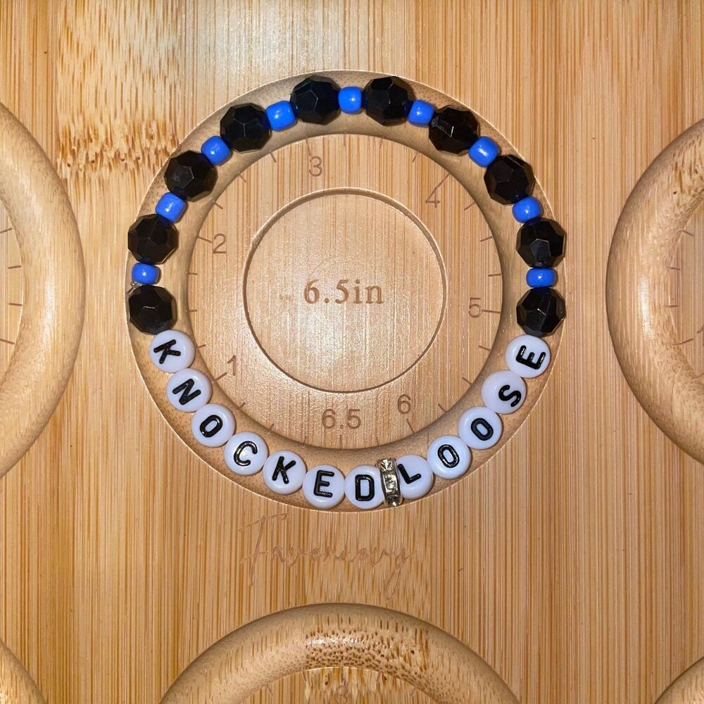 A different shade of blue Knocked Loose Bracelet
